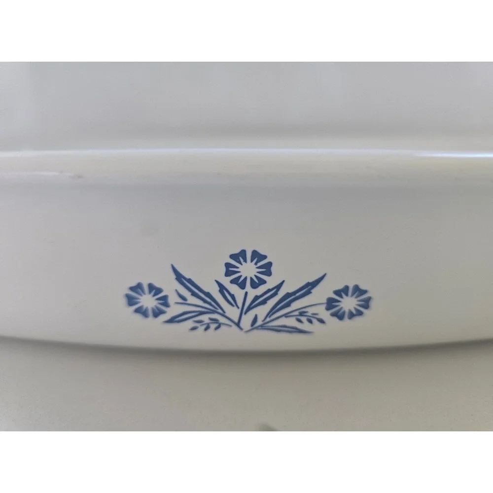 Vintage Corning Ware P-21 Blue Cornflower Roaster 13x9x2 Baking Dish USA
